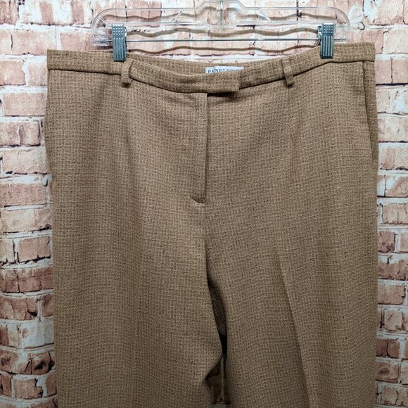 Pendleton Trousers Wool Pants Beige Size 14 - Picture 3 of 11